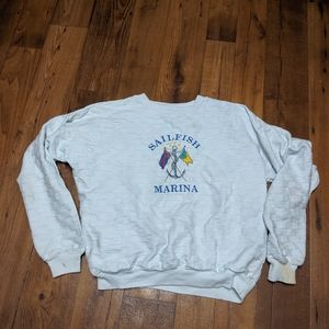 Sailing crewneck Vintage